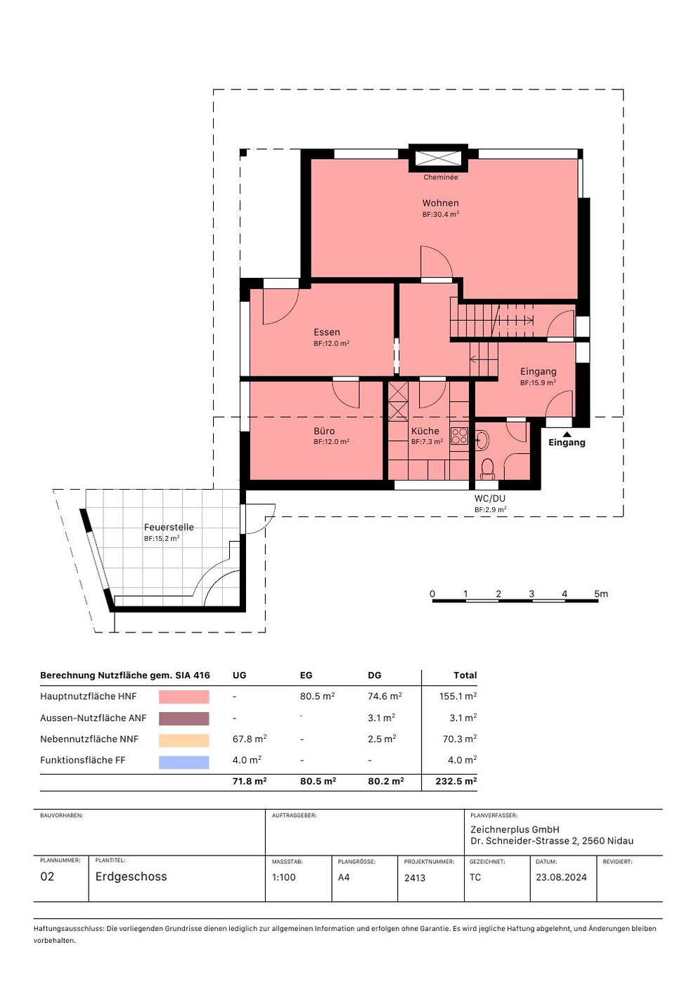 Grundriss Bestand Bellmund